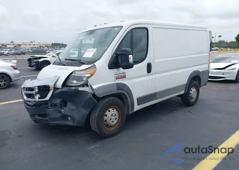 2017 Ram Promaster 1500 Low Roof 118 Wb from USA, damaged, VIN 3C6TRVNG1HE509563